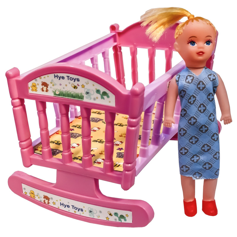 اسباب بازی گهواره عروسکی کد b125