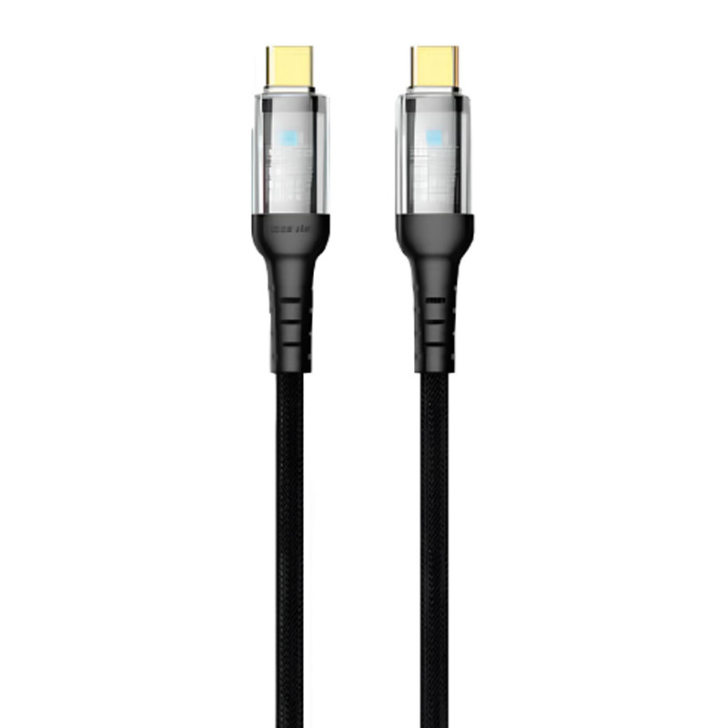 کابل تایپ سی 60 وات گرین لاین 1 متری مدل Green Lion GNLEDC60CTCBK Type-C To Type-C 60W 1m Fast Charging Cable