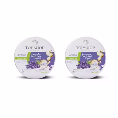 کرم مرطوب کننده تاپ شاپ مدل اسطخودوس حجم 200 میلی لیتر بسته 2 عددی