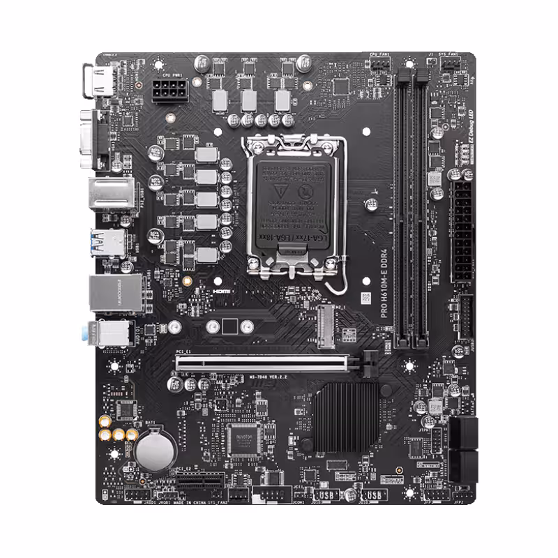 مادربرد ام اس آی مدل PRO H610M-E DDR4