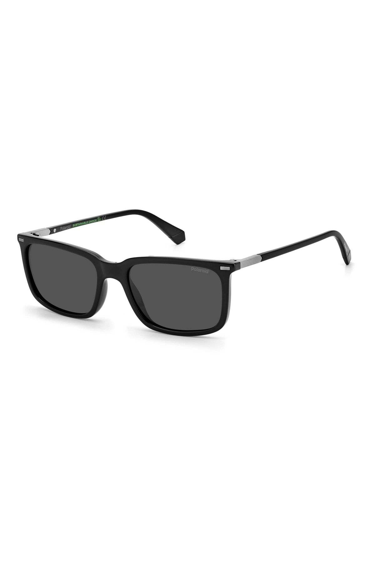 عینک آفتابی خاکستری مردانه پولاریزه Pld 2117 s 807m9 55 16 Polaroid