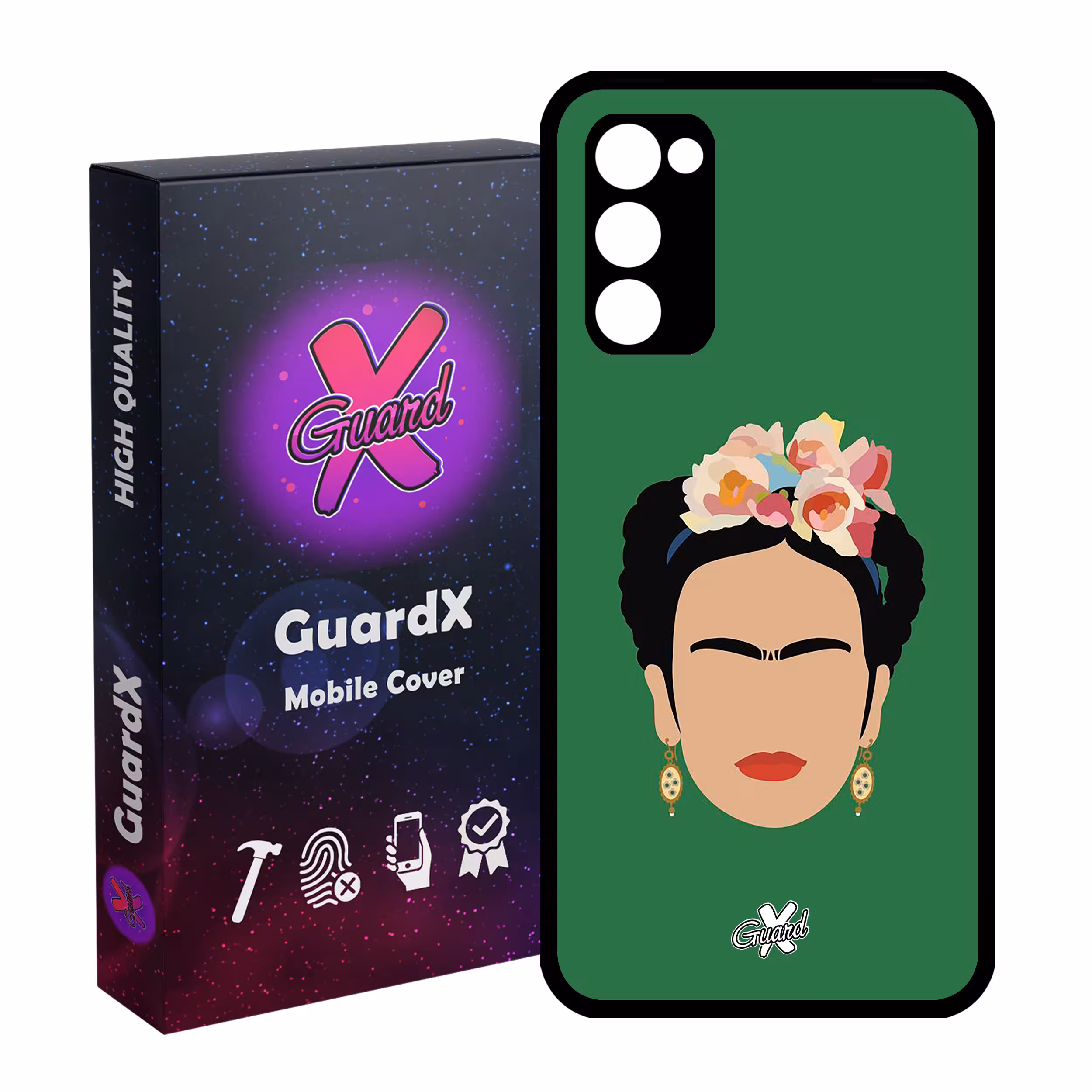 کاور گارد ایکس طرح Frida مدل Glass10133 مناسب برای گوشی موبایل سامسونگ Galaxy S20 FE