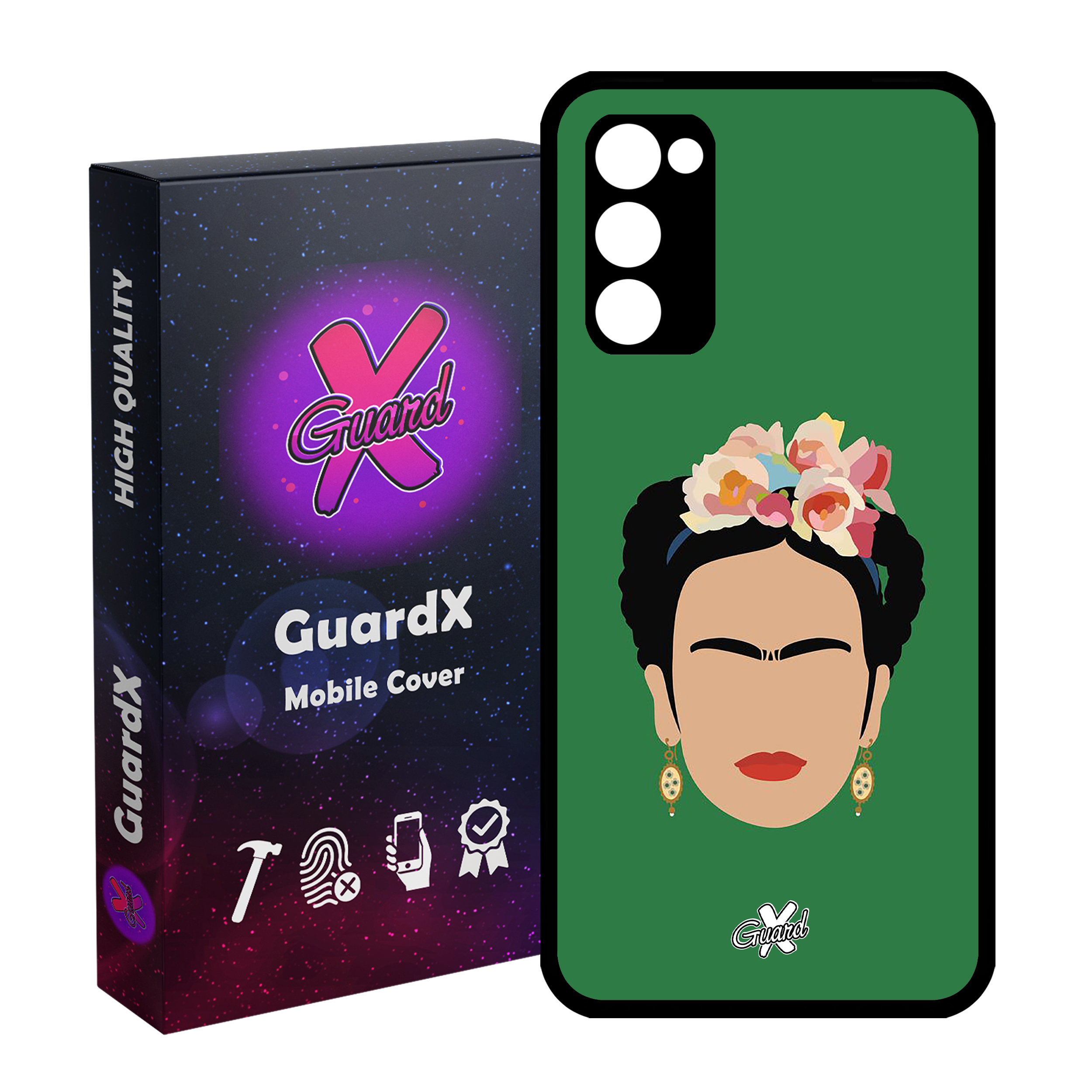 کاور گارد ایکس طرح Frida مدل Glass10133 مناسب برای گوشی موبایل سامسونگ Galaxy S20 FE