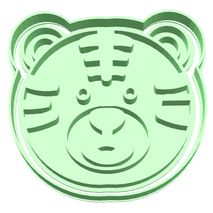 قالب شیرینی مدل ببر طرح 1401