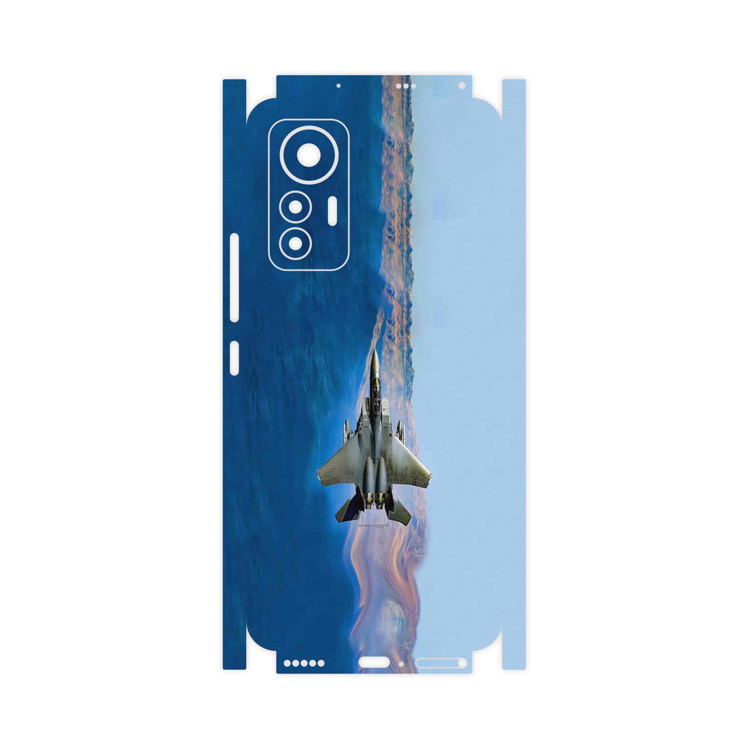 برچسب پوششی ماهوت مدل Fighter plane F15-FullSkin مناسب برای گوشی موبایل شیائومی 12 Lite