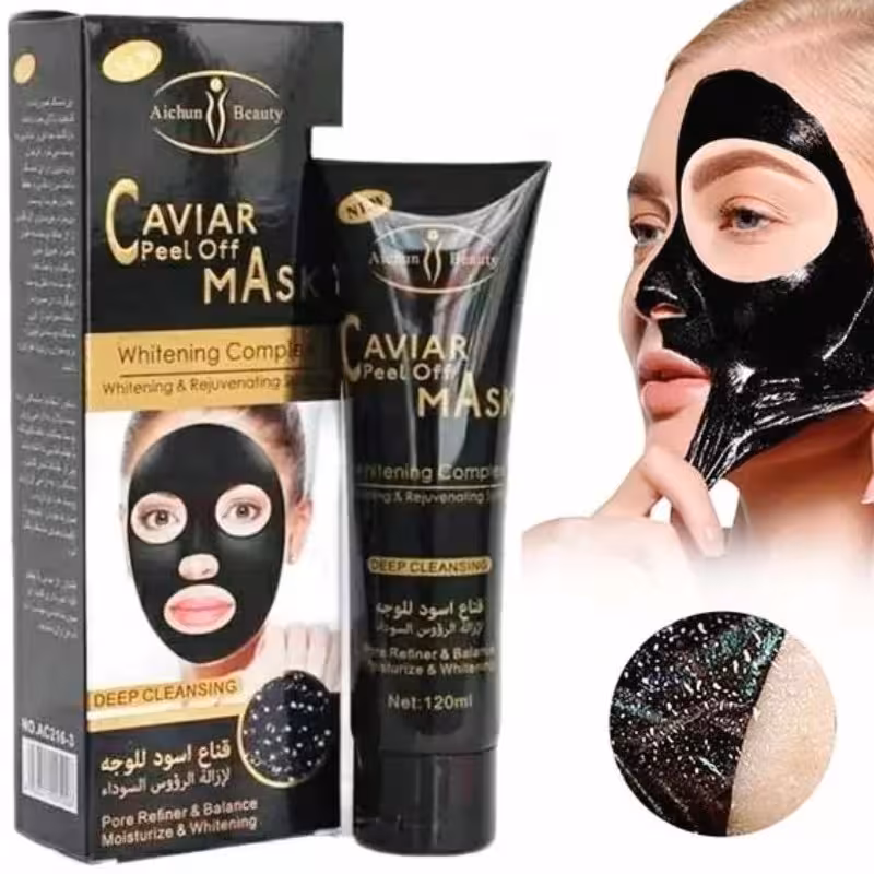 ماسک ذغال ایچون بیوتی بلک ماسک ضدآکنه و لایه بردار  اصلی مراقبت پوستی 