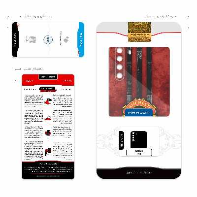 برچسب پوششی ماهوت مدل Manchester-United مناسب برای گوشی موبایل جی پلاس X10