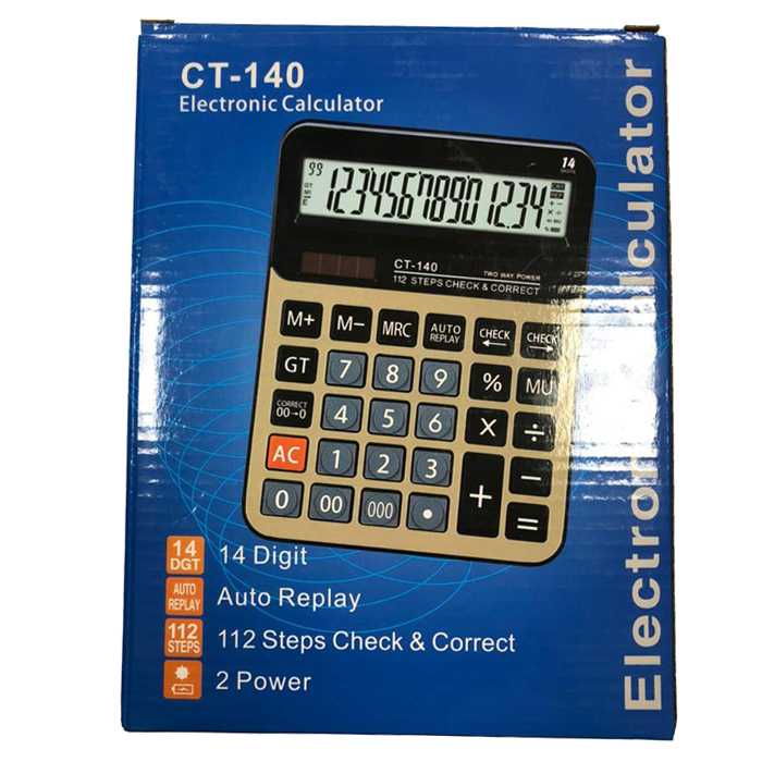  ماشین حساب مدل CT-140