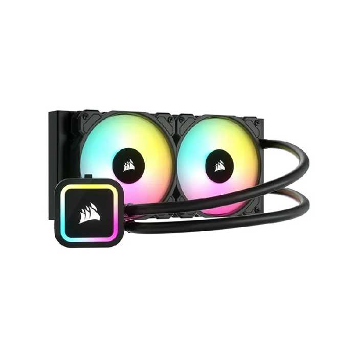CORSAIR H100 RGB | خنک‌کنندگی قدرتمند و نورپردازی جذاب