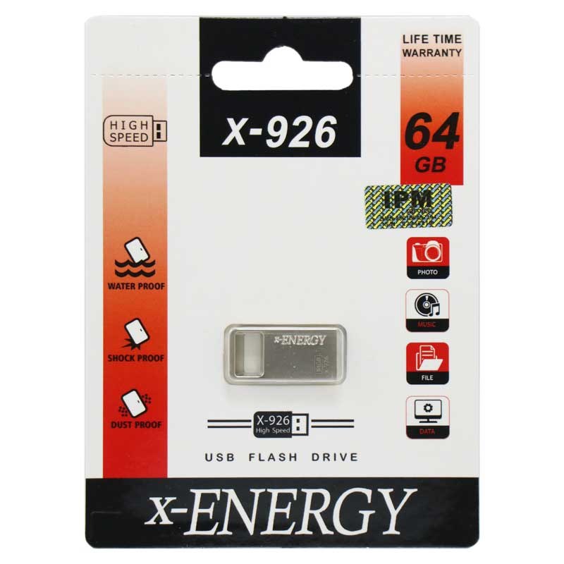 فلش مموری فلزی ایکس انرژی ایکس 926 64 گیگ xenergy 926 64G flash memory