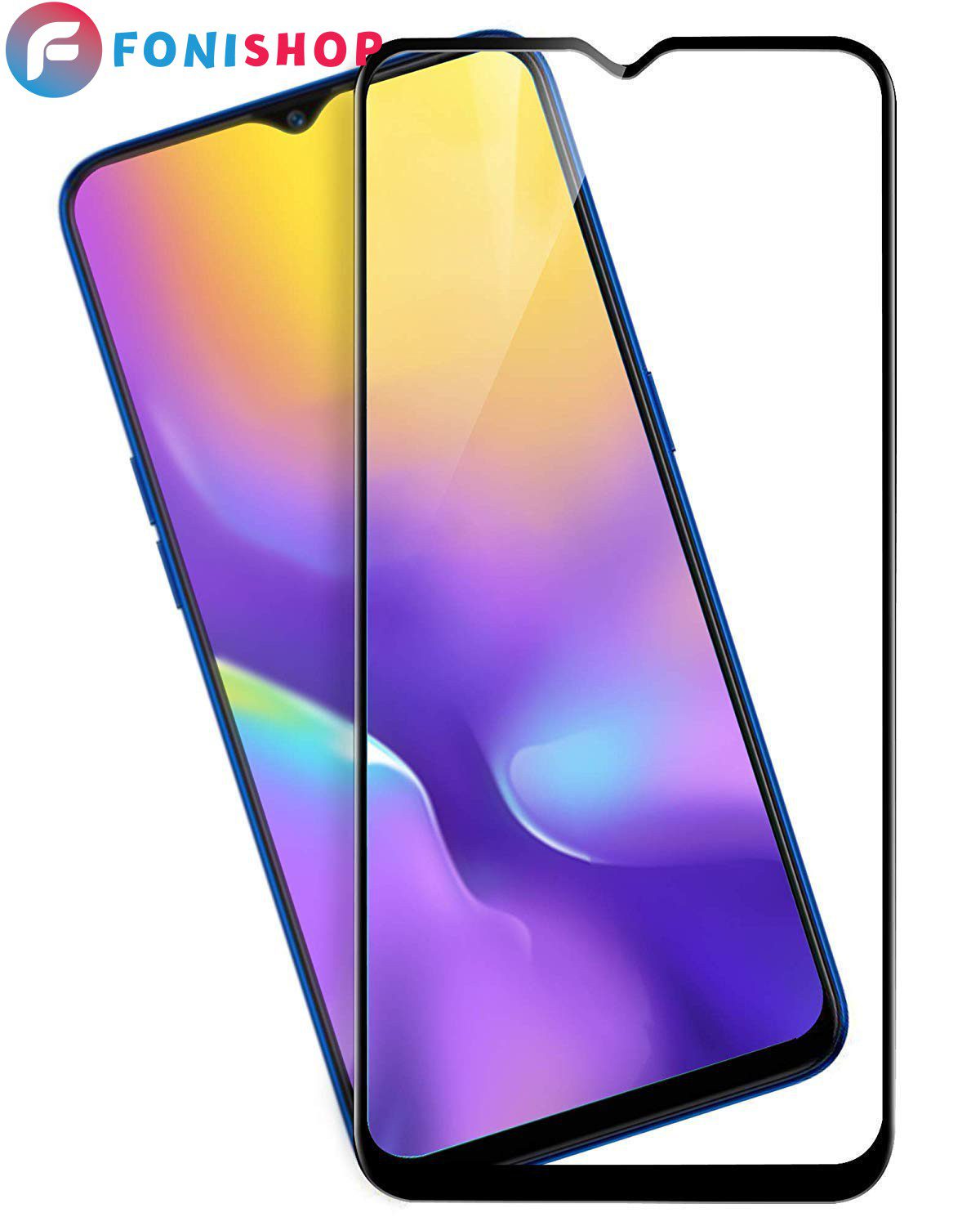 گلس محافظ صفحه نمایش فول تمام صفحه سامسونگ Samsung M20