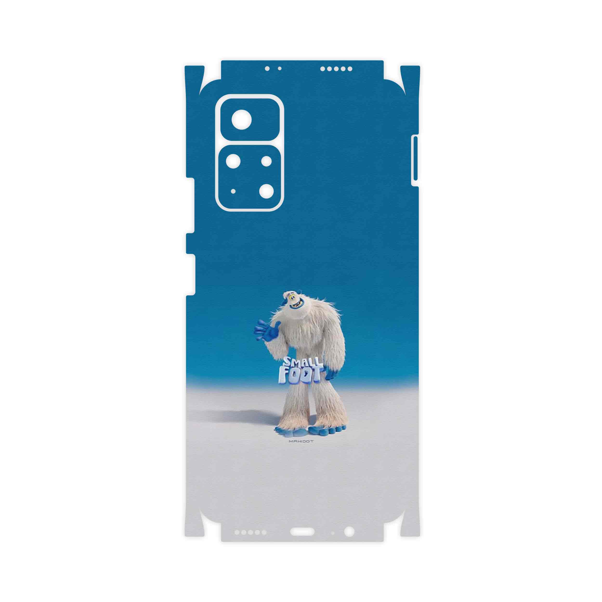 برچسب پوششی ماهوت مدل Smallfoot-FullSkin مناسب برای گوشی موبایل شیائومی Poco M4 Pro 5G