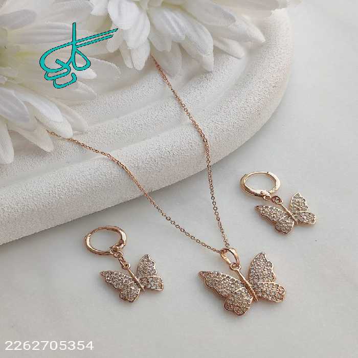 خرید نیمست طرح پروانه مارک ژوپینگ کیفیت عالی رنگ ثابت ضدحساسیت کد 1715475 - ردگل