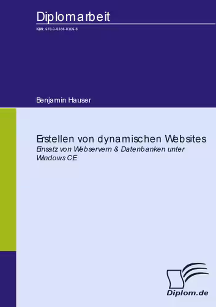 خرید و دانلود نسخه کامل کتاب Erstellen von dynamischen Websites: Einsatz von Webservern &amp; Datenbanken unter Windows CE