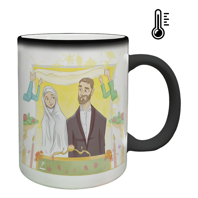 ماگ حرارتی مدل عاشقانه کد 275