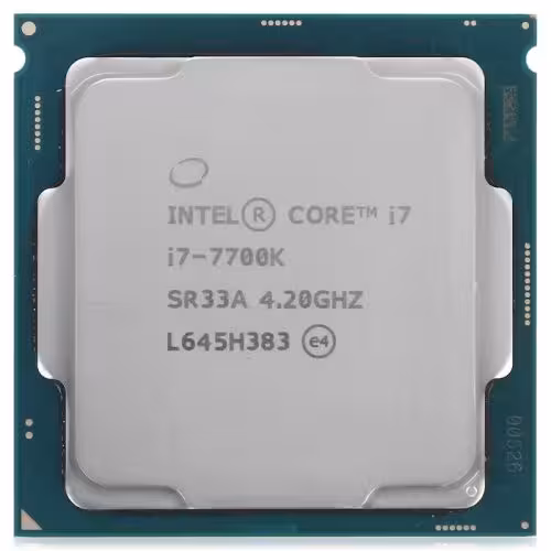پردازنده Intel Core i7 7700K (تری)