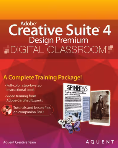 خرید و دانلود نسخه کامل کتاب Adobe Creative Suite 4 Design Premium Digital Classroom