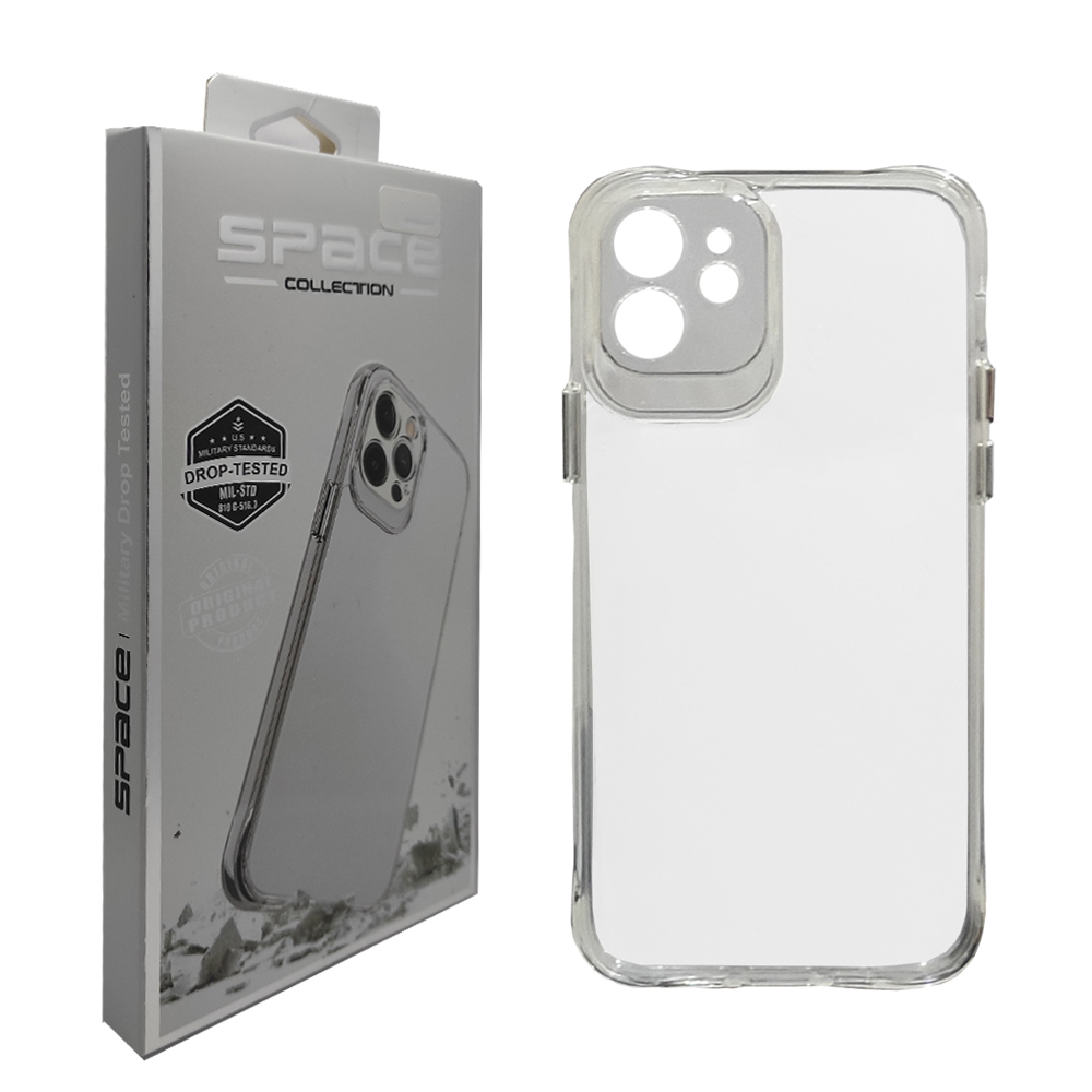 کاور اسپیس مدل clear مناسب برای گوشی موبایل اپل Iphone 12