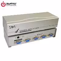 اسپلیتر 1 به 4 درگاه VGA برند کی نت پلاس فرکانس 250MHz