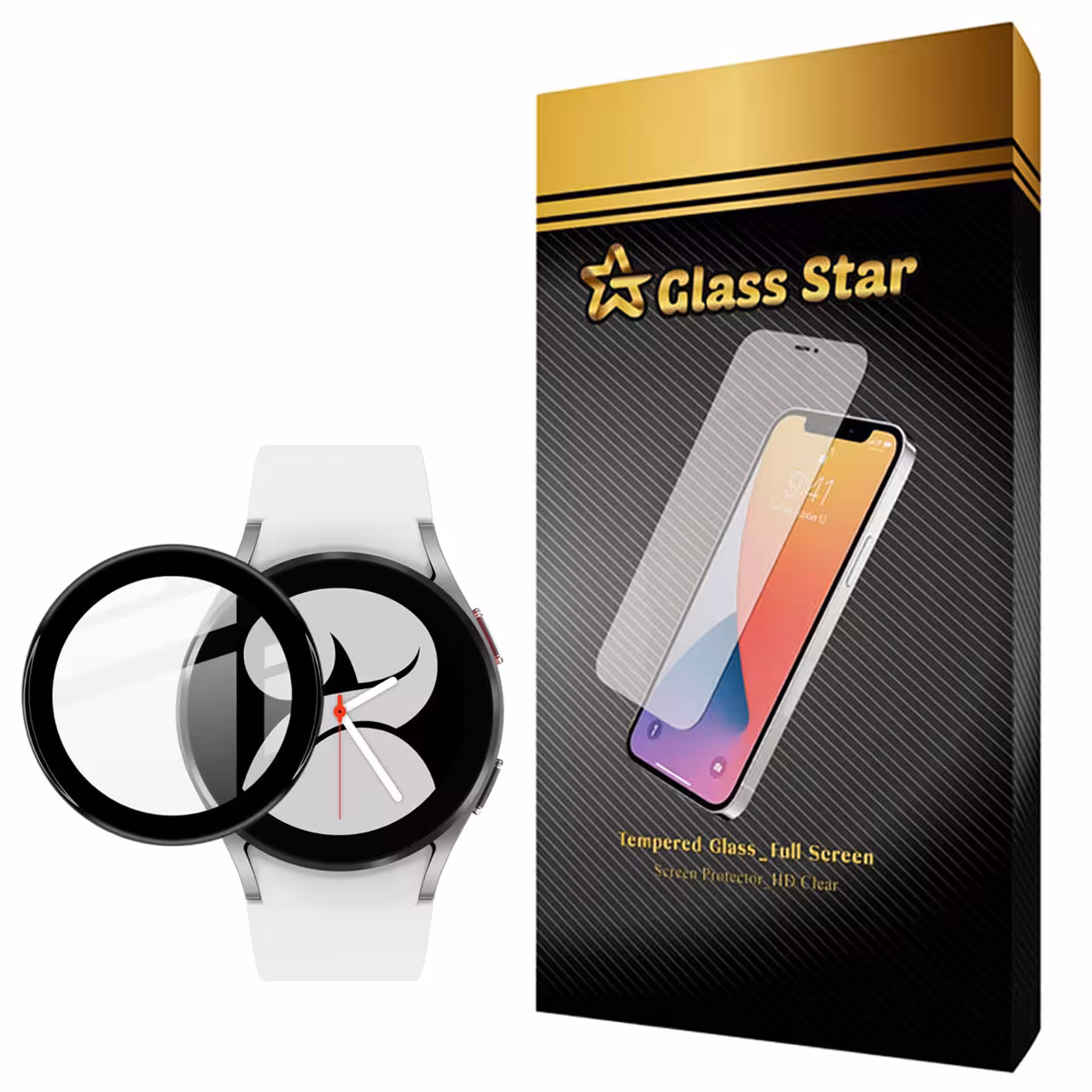 محافظ صفحه نمایش گلس استار مدل PMMA X مناسب برای ساعت هوشمند سامسونگ Galaxy Watch 4 44 mm