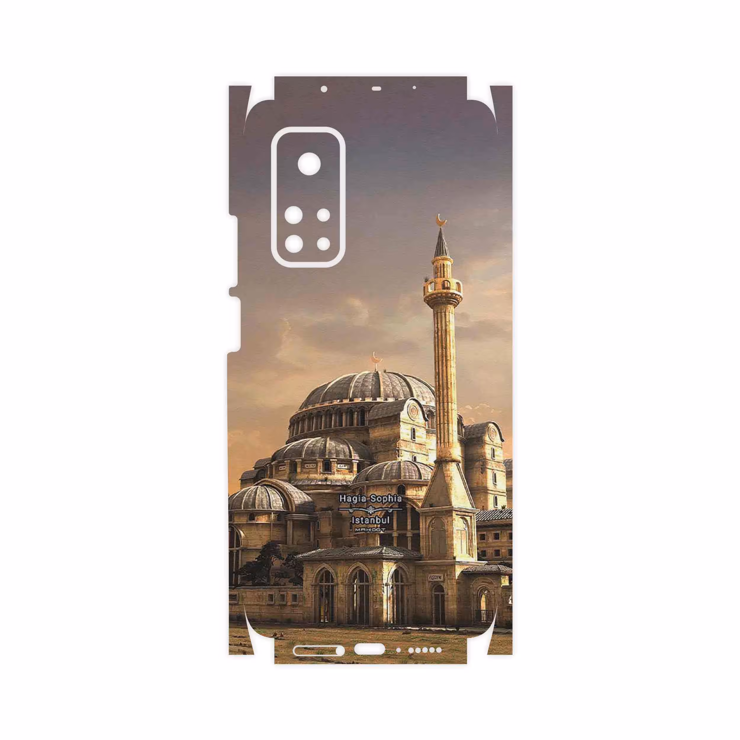 برچسب پوششی ماهوت مدل Hagia Sophia Mosque-FullSkin مناسب برای گوشی موبایل شیائومی Mi 10T 5G