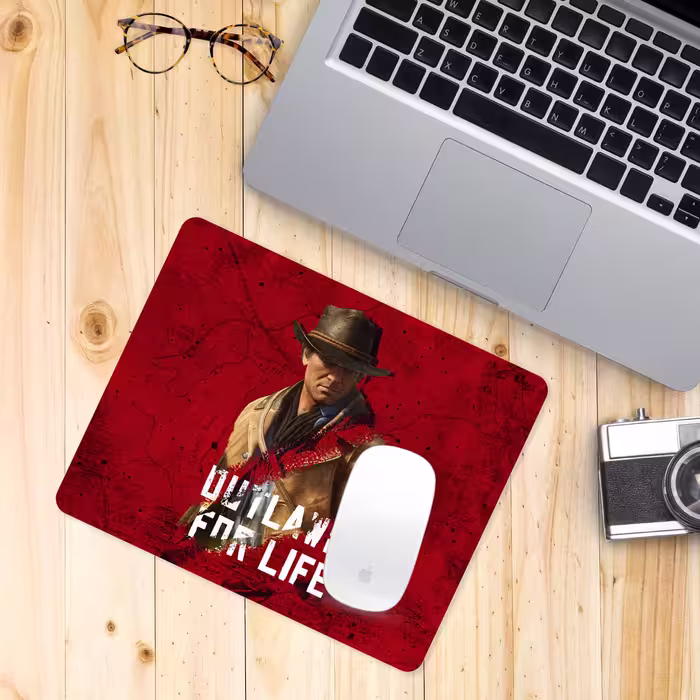 ماوس پد طرح Red Dead Redemption مدل X395