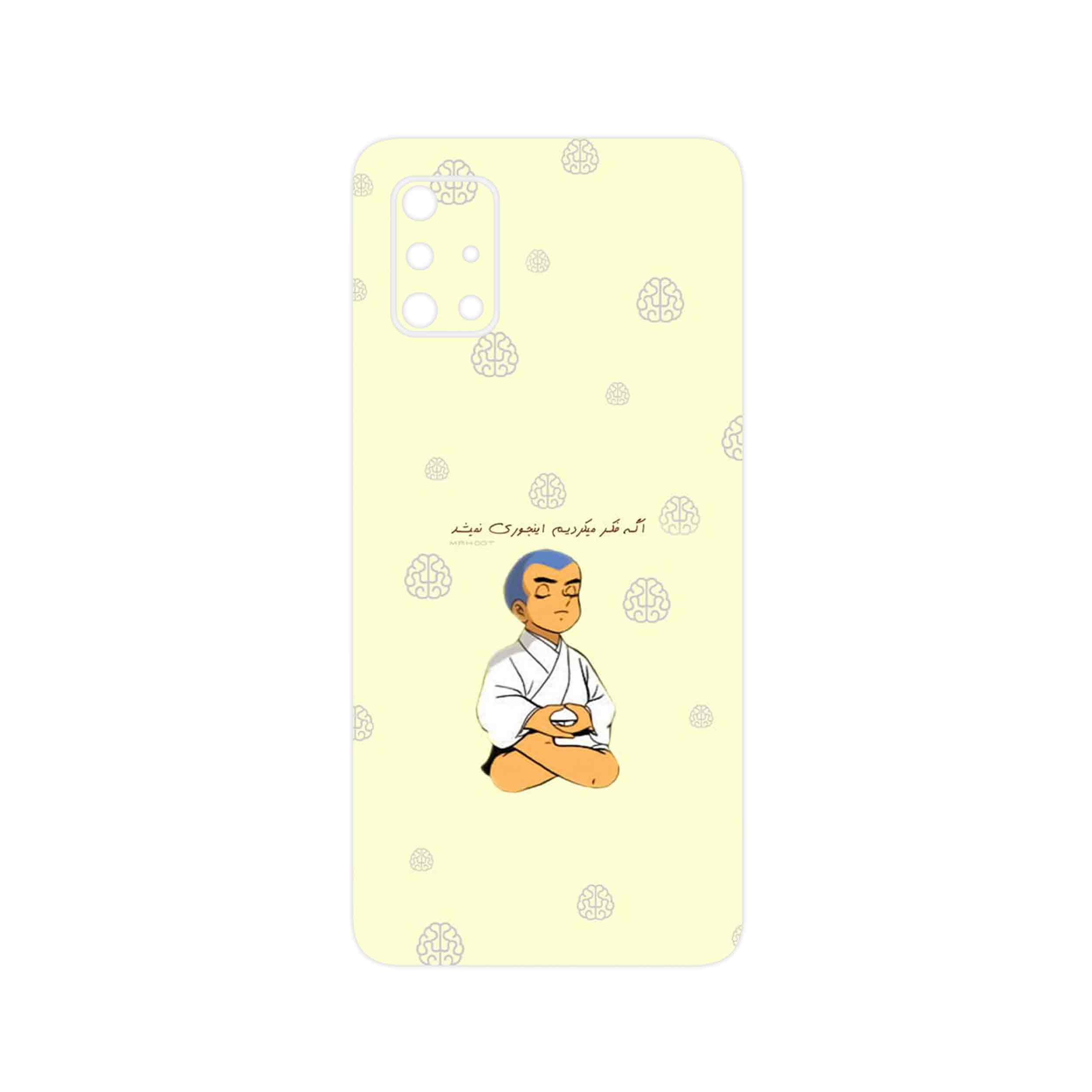 برچسب پوششی ماهوت مدل Ikkyu-san مناسب برای گوشی موبایل سامسونگ Galaxy A71