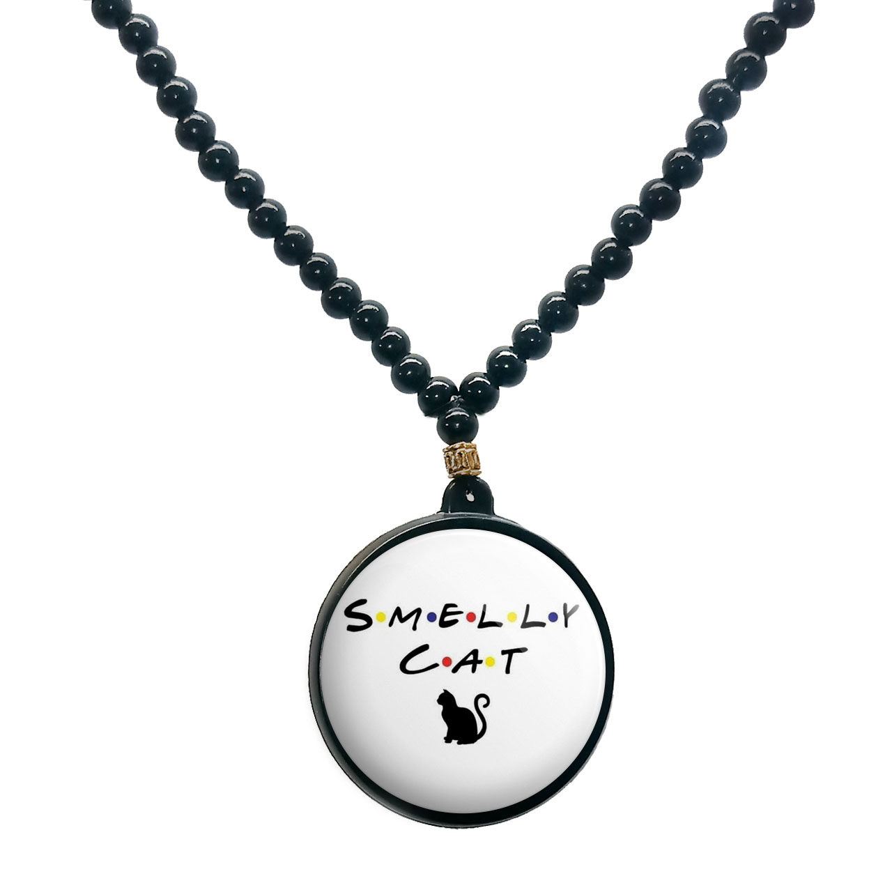 گردنبند پرمانه طرح فرندز کد pmd.18754مدل دو طرفه