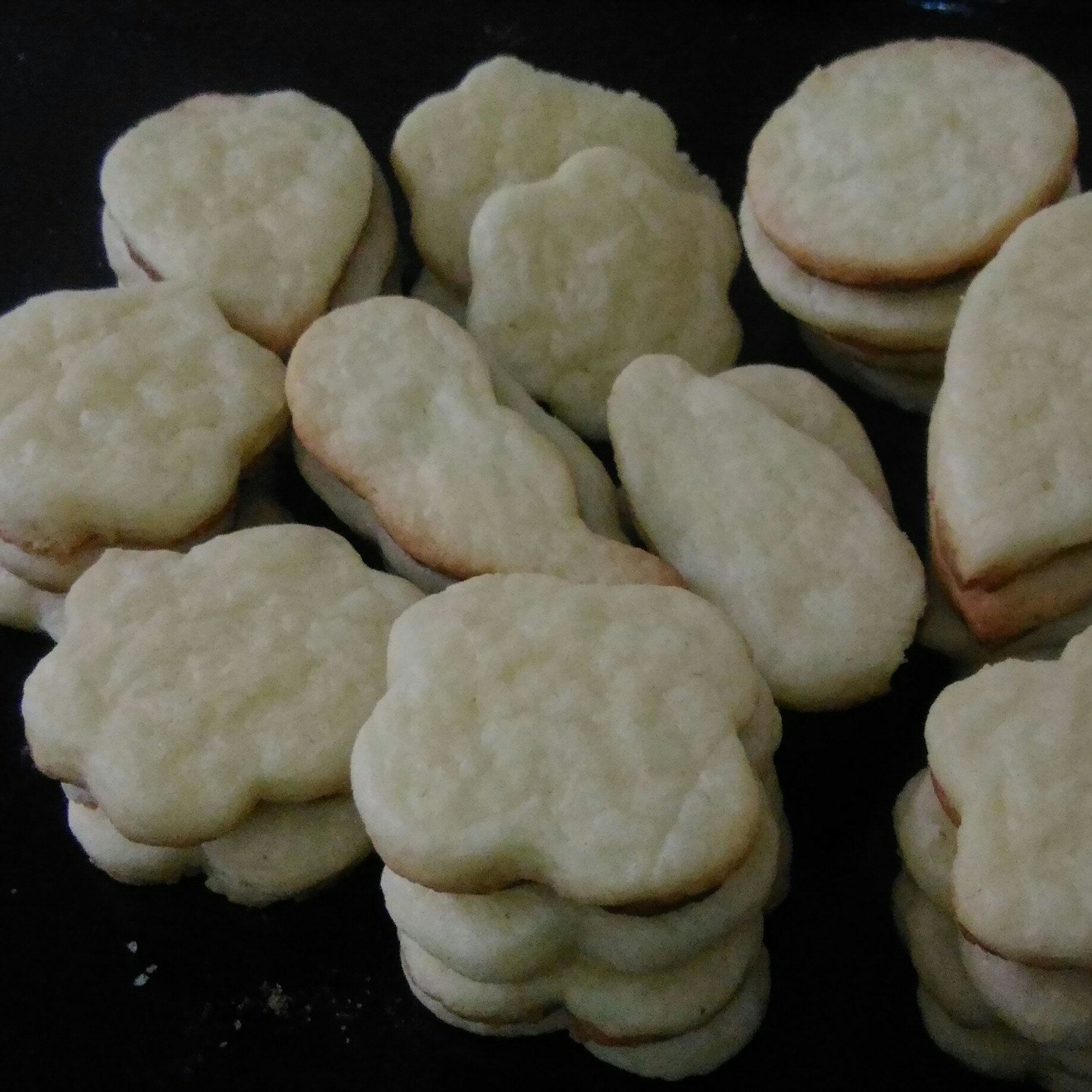 شیرینی یا بیسکویت کره ای خانگی 500 گرمی