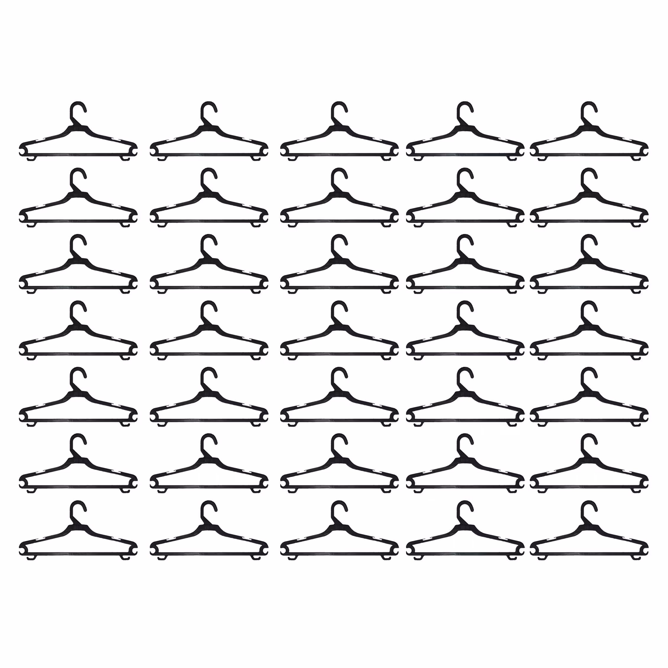 چوب لباسی کد N24 بسته 36 عددی