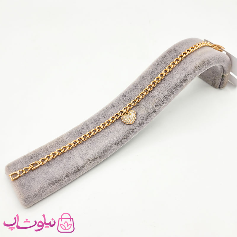 دستبند زنانه ژوپینگ کارتیه طرح قلب کد 3965