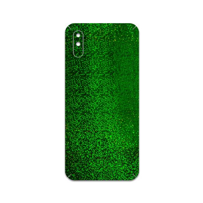 برچسب پوششی ماهوت مدل Green-Holographic مناسب برای گوشی موبایل شیائومی Redmi 9A