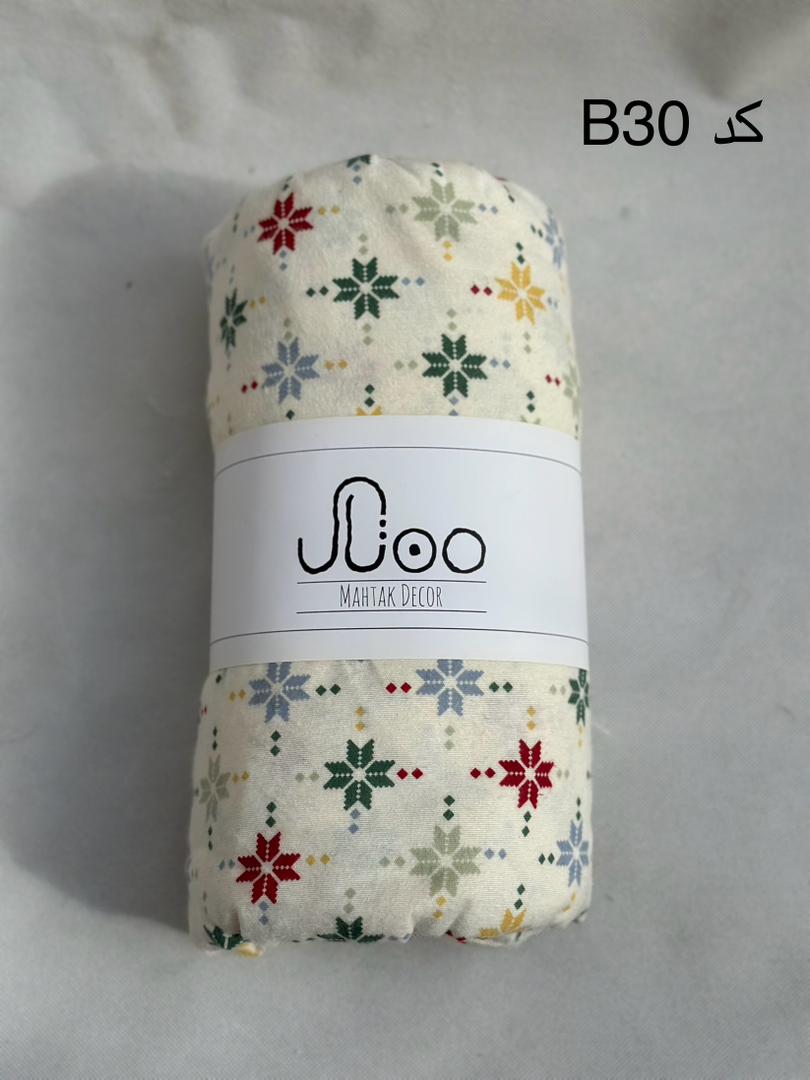 روتختی دونفره سه تکه کدB30 (کاور تشک،دوعدد روبالشتی)