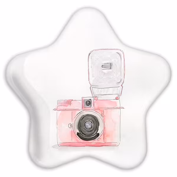 پیکسل خندالو طرح دوربین مدل ستاره ای کد 1697