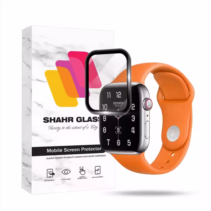محافظ صفحه نمایش شهر گلس مدل PMMWSH مناسب برای ساعت هوشمند اپل واچ Series 4 / Series 4 Aluminum 44 mm | کالا برتری
