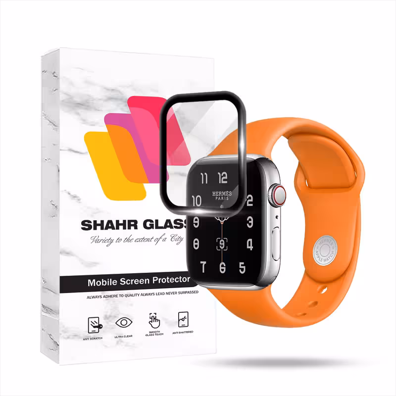 محافظ صفحه نمایش شهر گلس مدل PMMWSH مناسب برای ساعت هوشمند اپل واچ Series 4 / Series 4 Aluminum 44 mm | کالا برتری