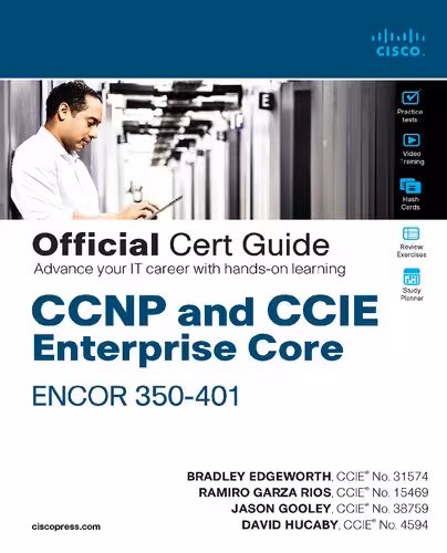 خرید و دانلود نسخه کامل کتاب CCNP and CCIE Enterprise Core ENCOR 350-401 Official Cert Guide