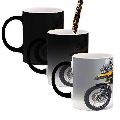 ماگ حرارتی طرح موتور سیکلت  مدل mgh03661