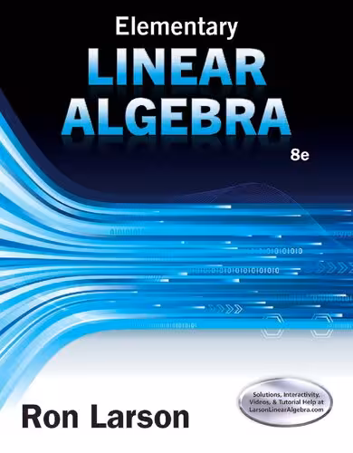خرید و دانلود نسخه کامل کتاب Elementary Linear Algebra (8th Edition) (Includes online Chapter 8, 9 and 10)