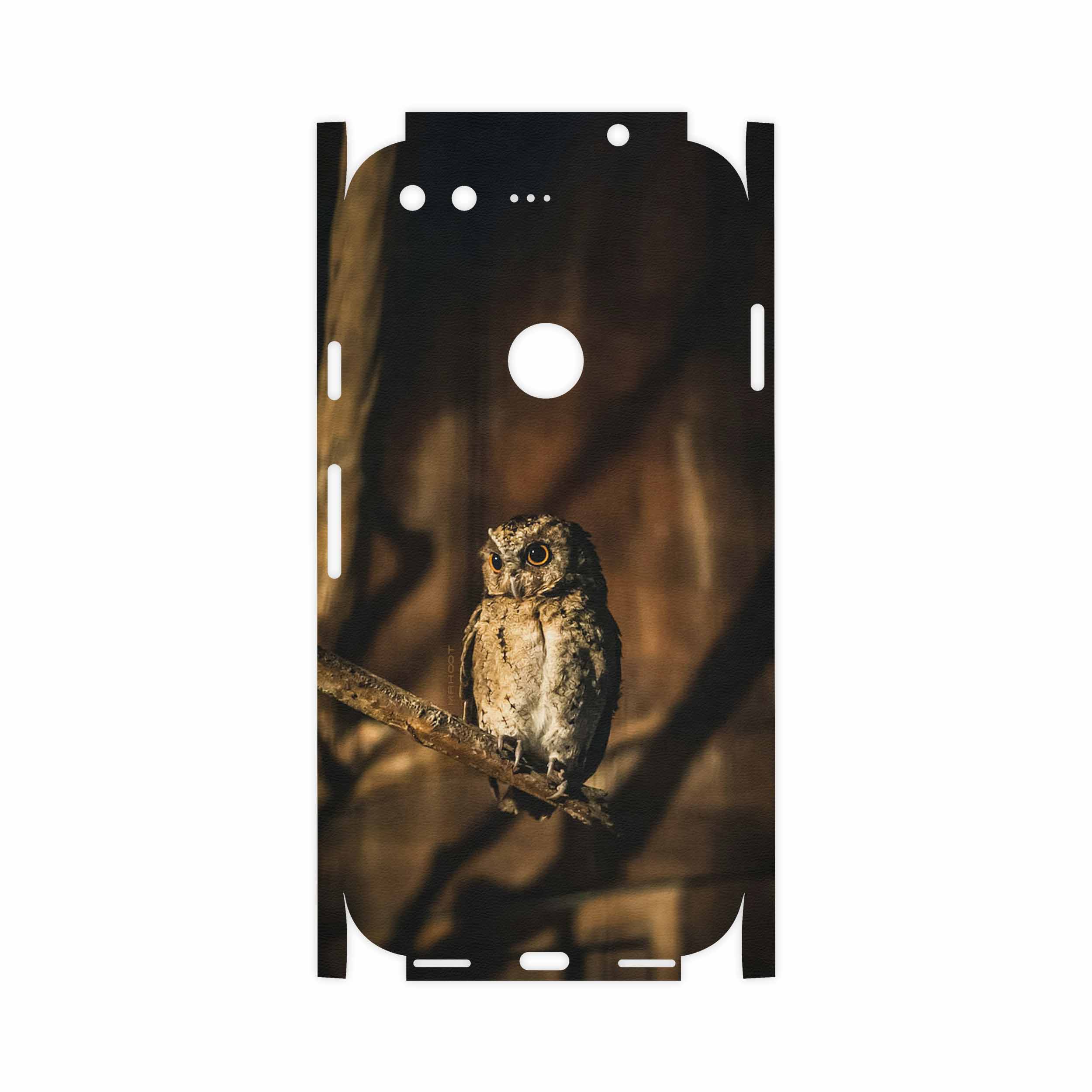 برچسب پوششی ماهوت مدل Owl-FullSkin مناسب برای گوشی موبایل گوگل Pixel