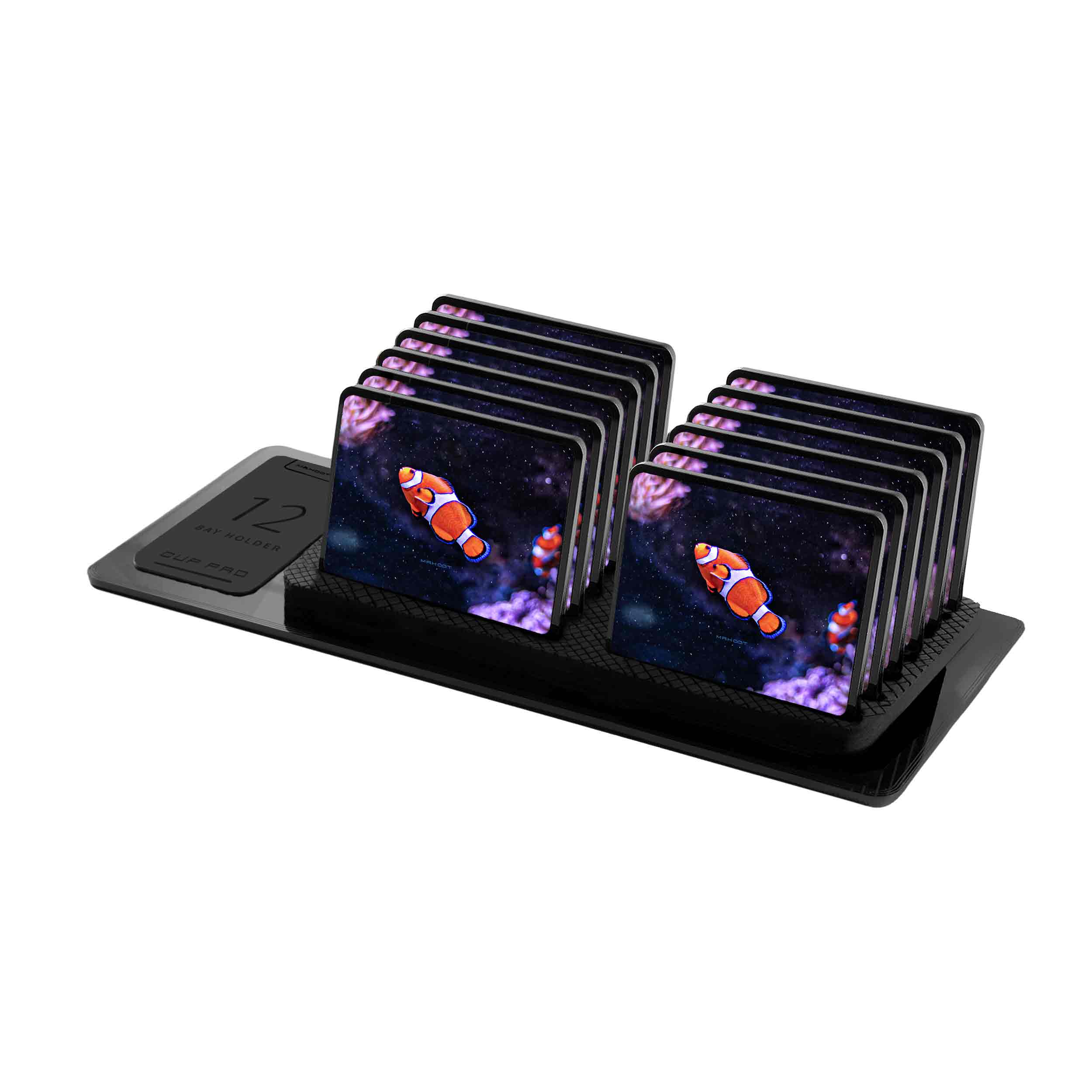 زیر لیوانی ماهوت مدل Clownfish بسته 12 عددی