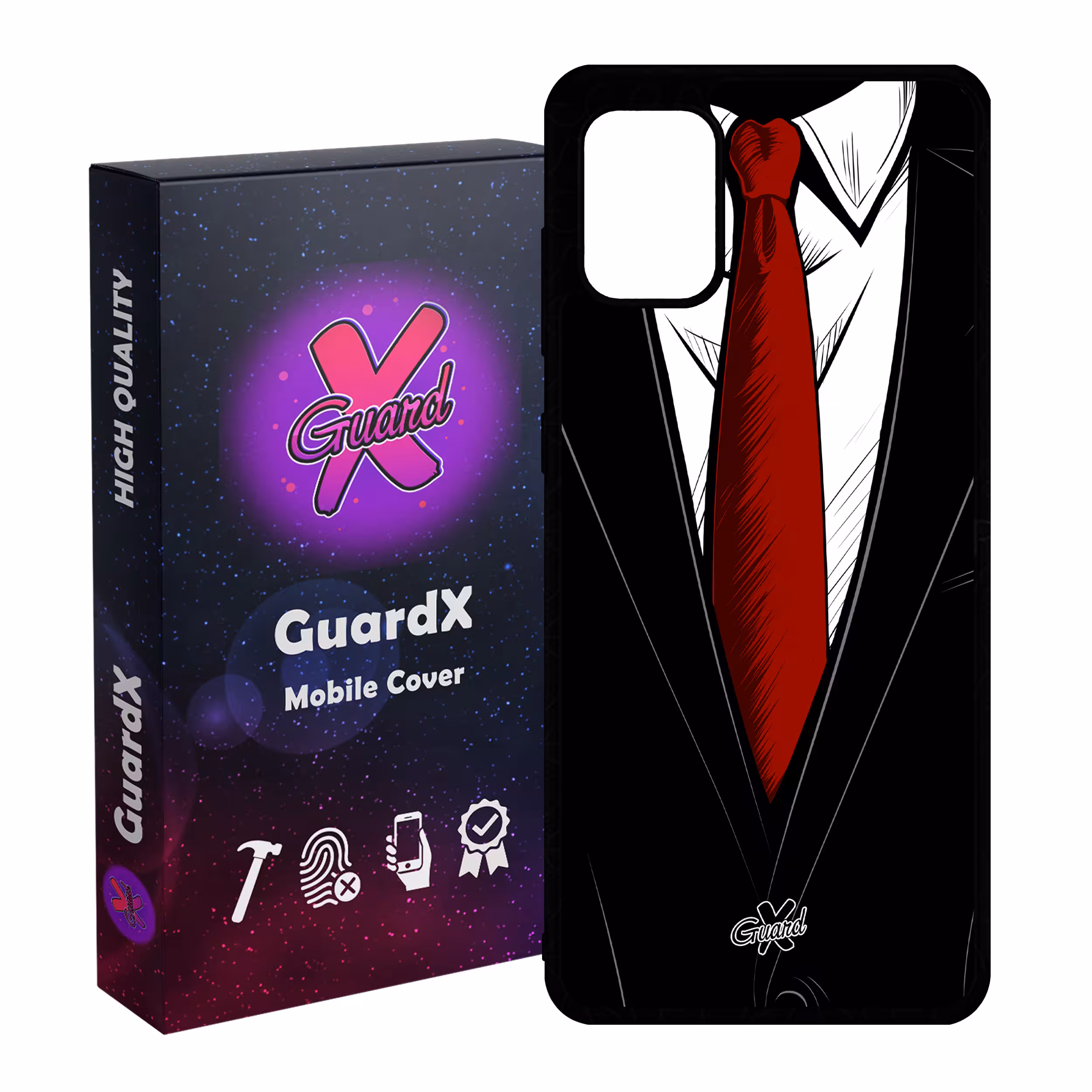 کاور گارد ایکس طرح کروات مدل Glass10209 مناسب برای گوشی موبایل سامسونگ Galaxy A71