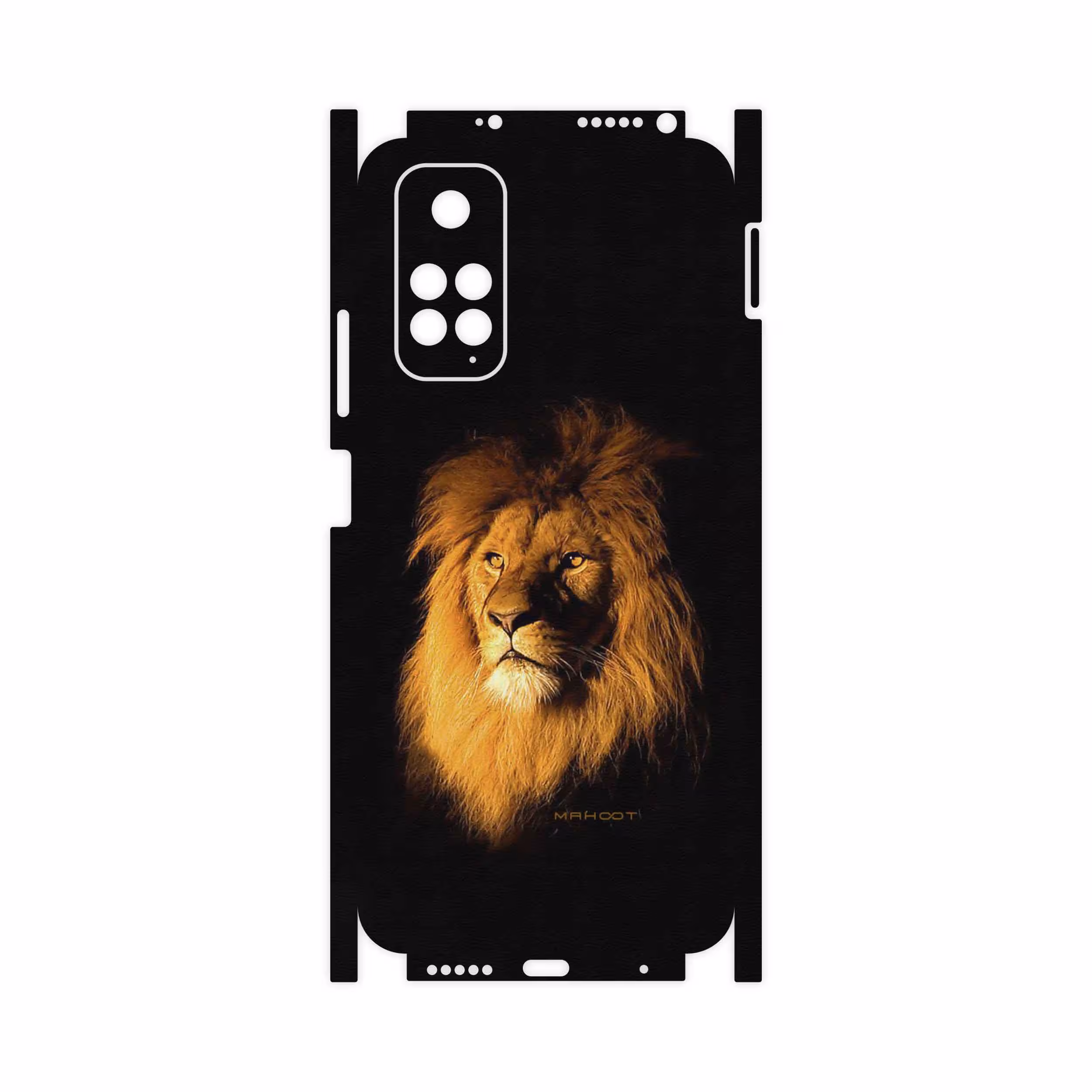 برچسب پوششی ماهوت مدل Lion-FullSkin مناسب برای گوشی موبایل شیائومی Redmi Note 11