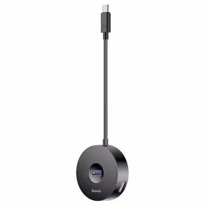 هاب 4 پورت USB-C باسئوس مدل Round Box
