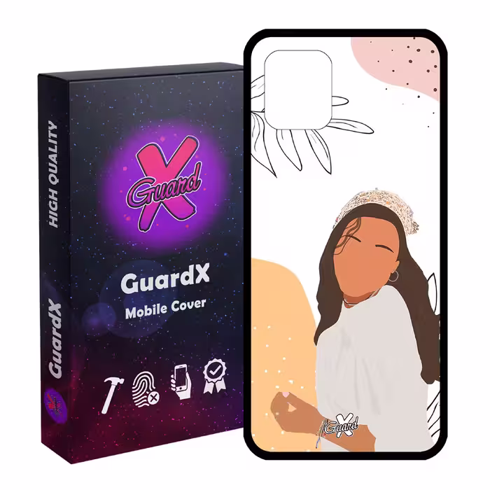 کاور گارد ایکس طرح دختر مدل Glass10367 مناسب برای گوشی موبایل سامسونگ Galaxy Note 10 Lite / A81