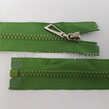 زیپ استخوانی سبز سدری میانه بسته ای