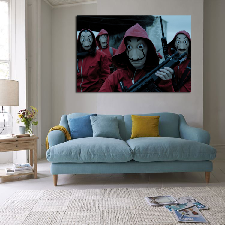 تابلو شاسی طرح ماسک مدل 222