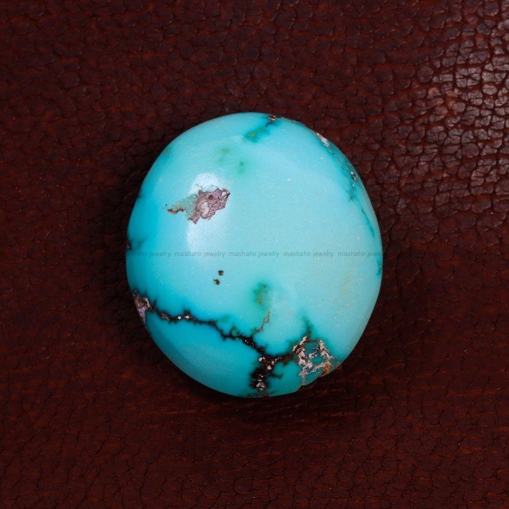 نگین فیروزه شجری کد 13995 - جواهری مشاهیر