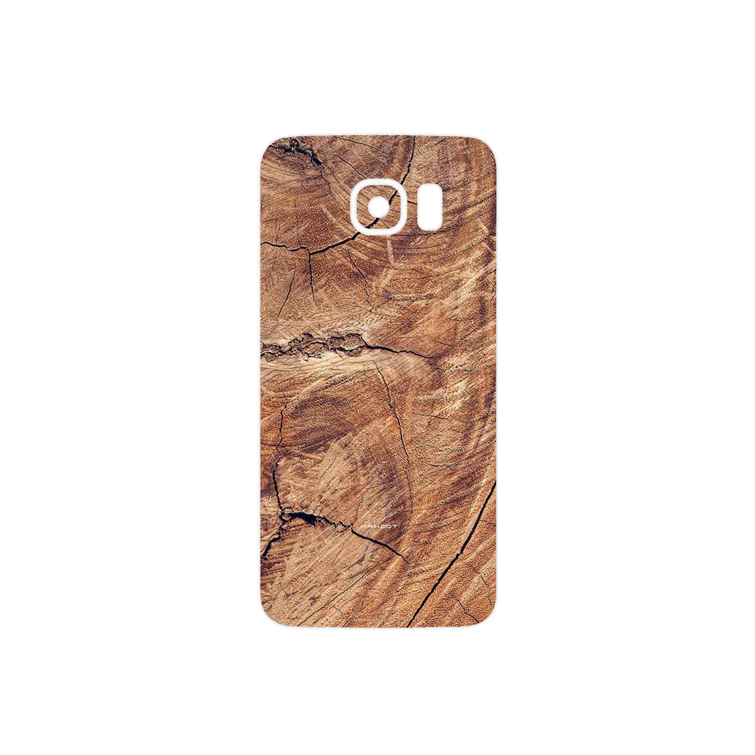 برچسب پوششی ماهوت مدل Wood Texture 5 مناسب برای گوشی موبایل سامسونگ Galaxy S6
