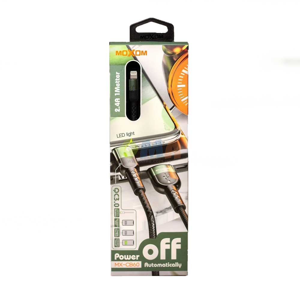 کابل شارژر موکسوم آیفون مدل MX-CB60